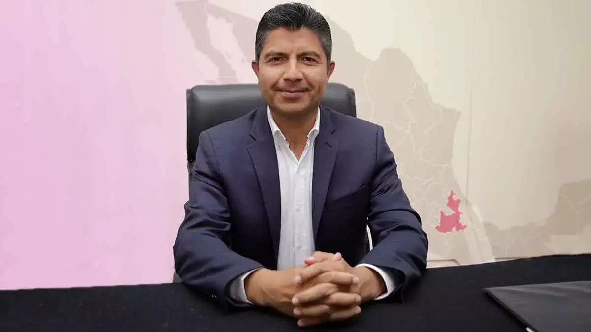 Eduardo Rivera, alcalde de Puebla.