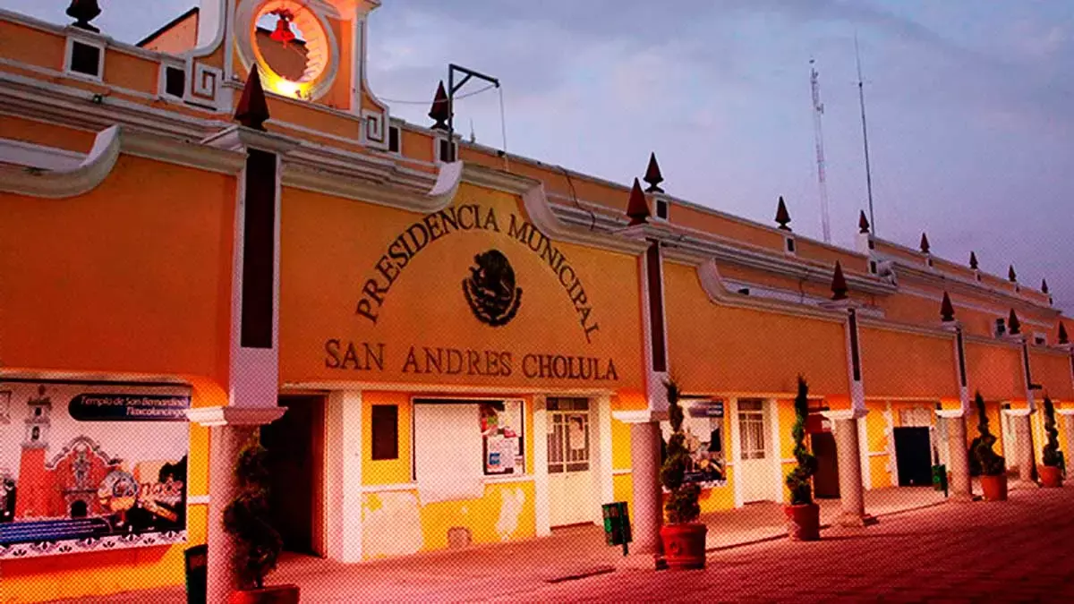 Ayuntamiento de San Andrés Cholula.