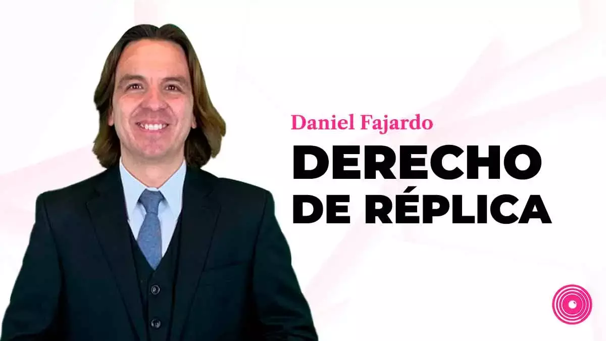 Daniel Fajardo, autor de "Derecho de réplica".