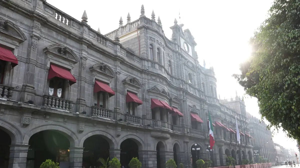 Palacio Municipal de Puebla.
