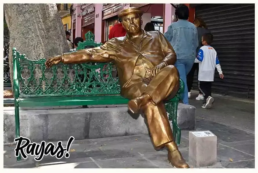 la experiencia de las 8 esculturas en el Corredor 5 de Mayo