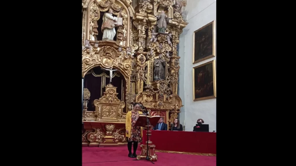 La Biblioteca José María Lafragua recibe constancia de Antonio Cabezón.