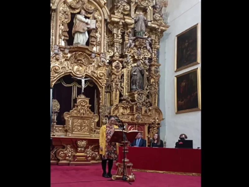 La Biblioteca José María Lafragua recibe constancia de Antonio Cabezón.