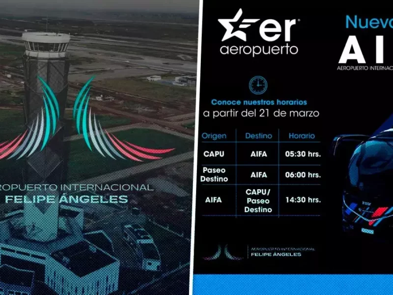 Ahora, Estrella Roja te lleva al AIFA