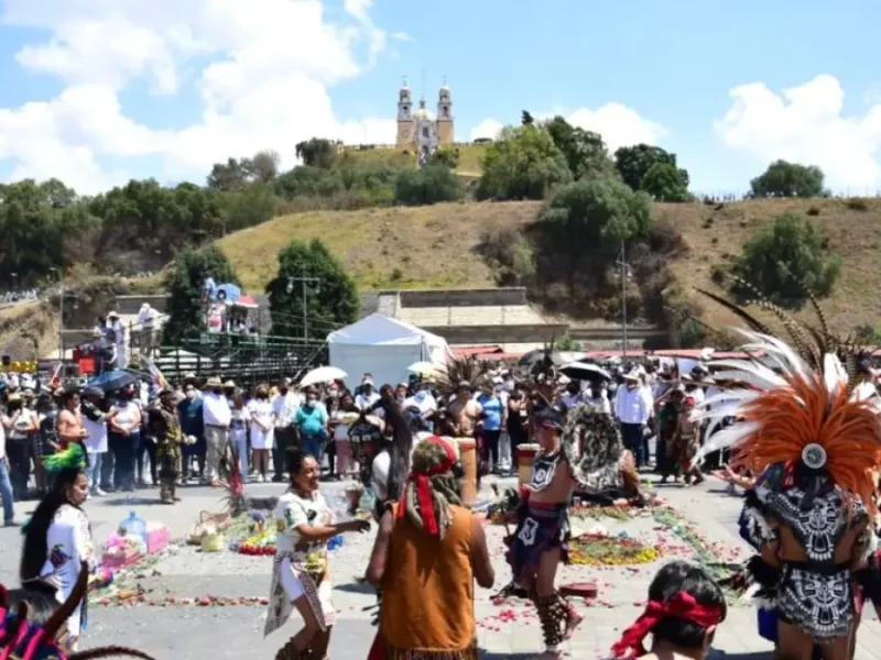 Equinoccio 2022 en San Pedro Cholula.