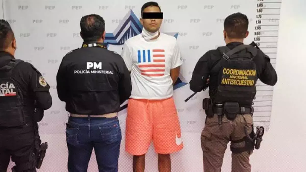 “El Pino” del CJNG fue detenido en Puebla.