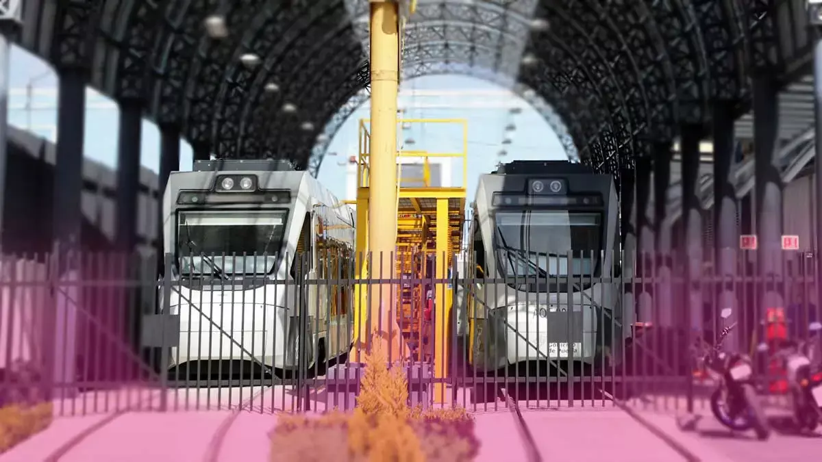 Tren Turísticco Puebla-Cholula.