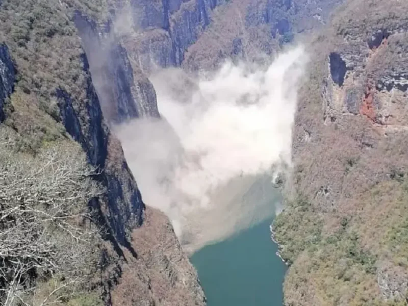 Cañón del Sumidero en Chiapas.