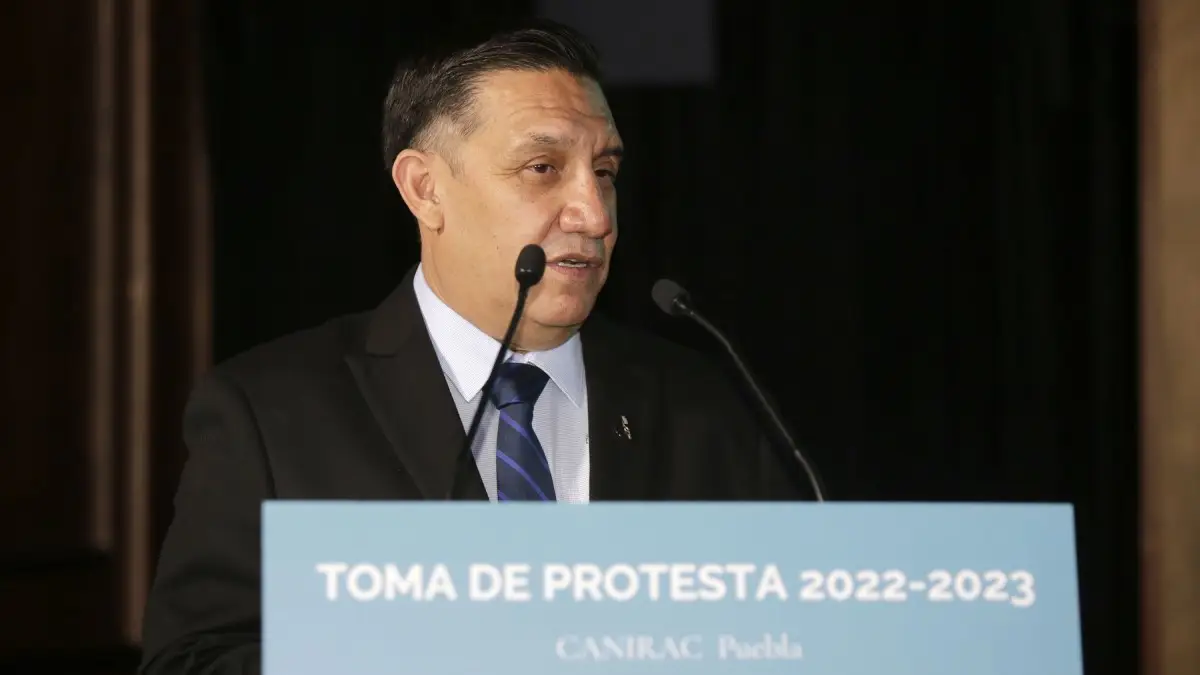 Carlos Azomoza, presidente de la Canirac Puebla.