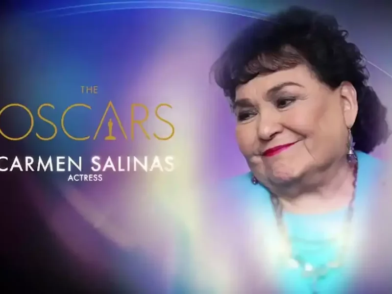 Carmen Salinas en los Oscar 2022.