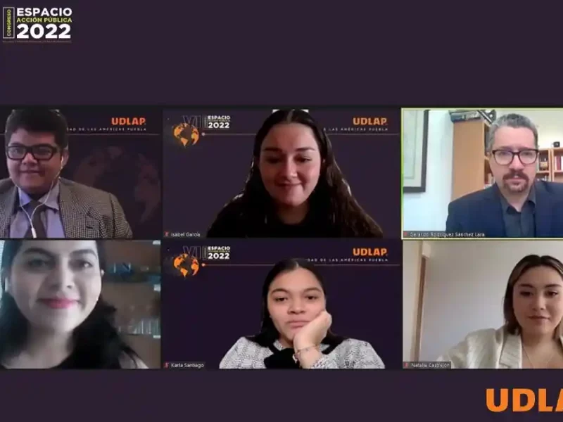 Estudiantes y profesores de la UDLAP participan en el congreso Espacio de Acción Pública.