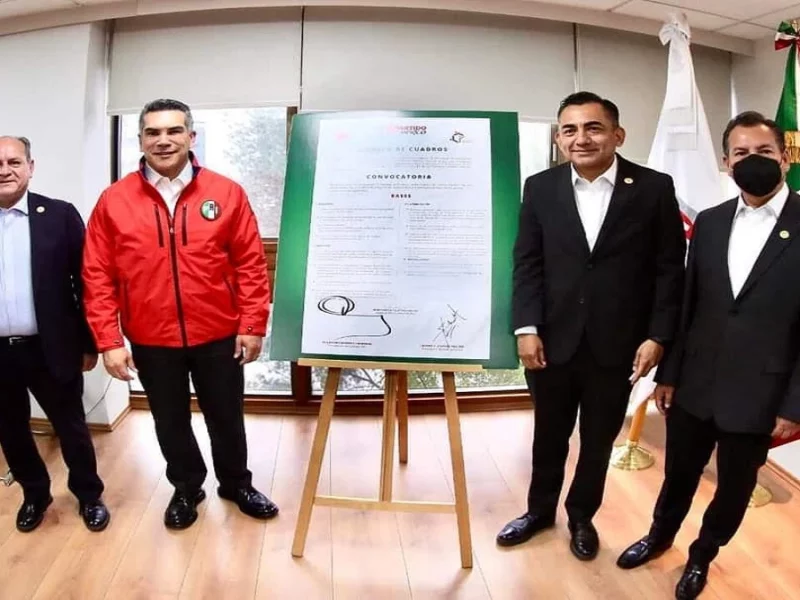 Convocatoria PRI para capacitación política.