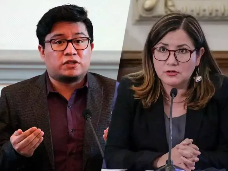 Damián Romero y Magaly Herrera.
