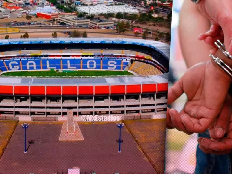 Detienen a funcionarios por violencia en el Estadio Corregidora