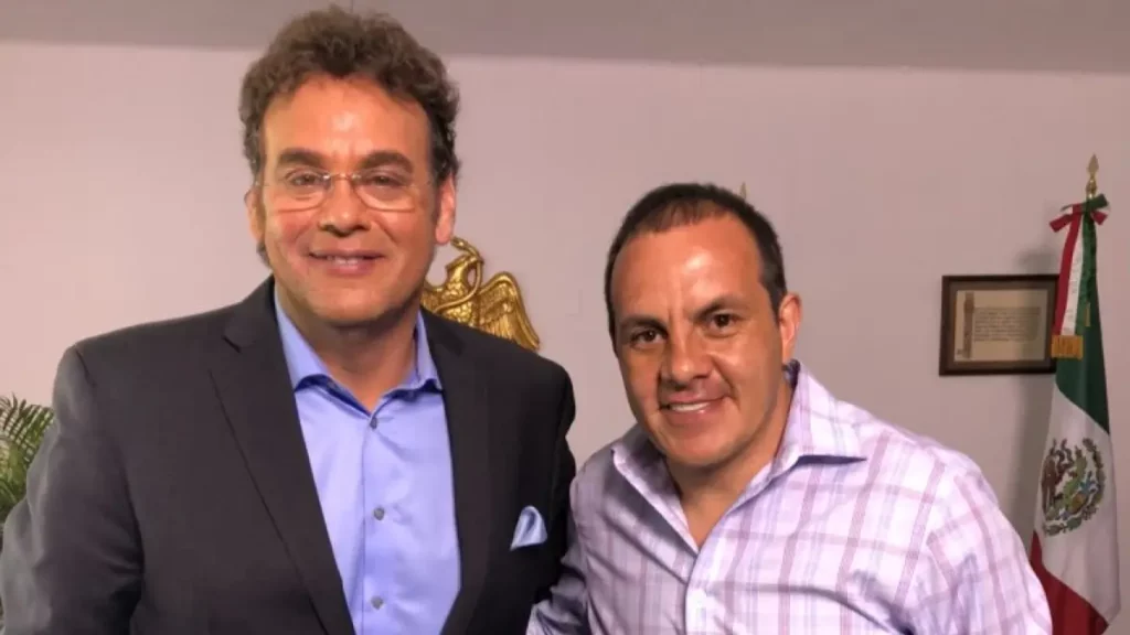 David Faitelson y Cuauhtémoc Blanco.