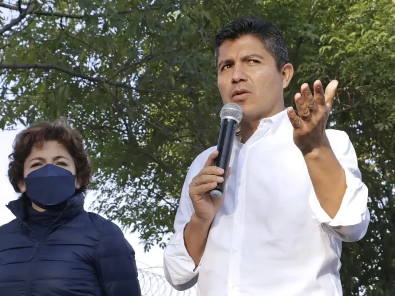 Eduardo Rivera, alcalde de Puebla.