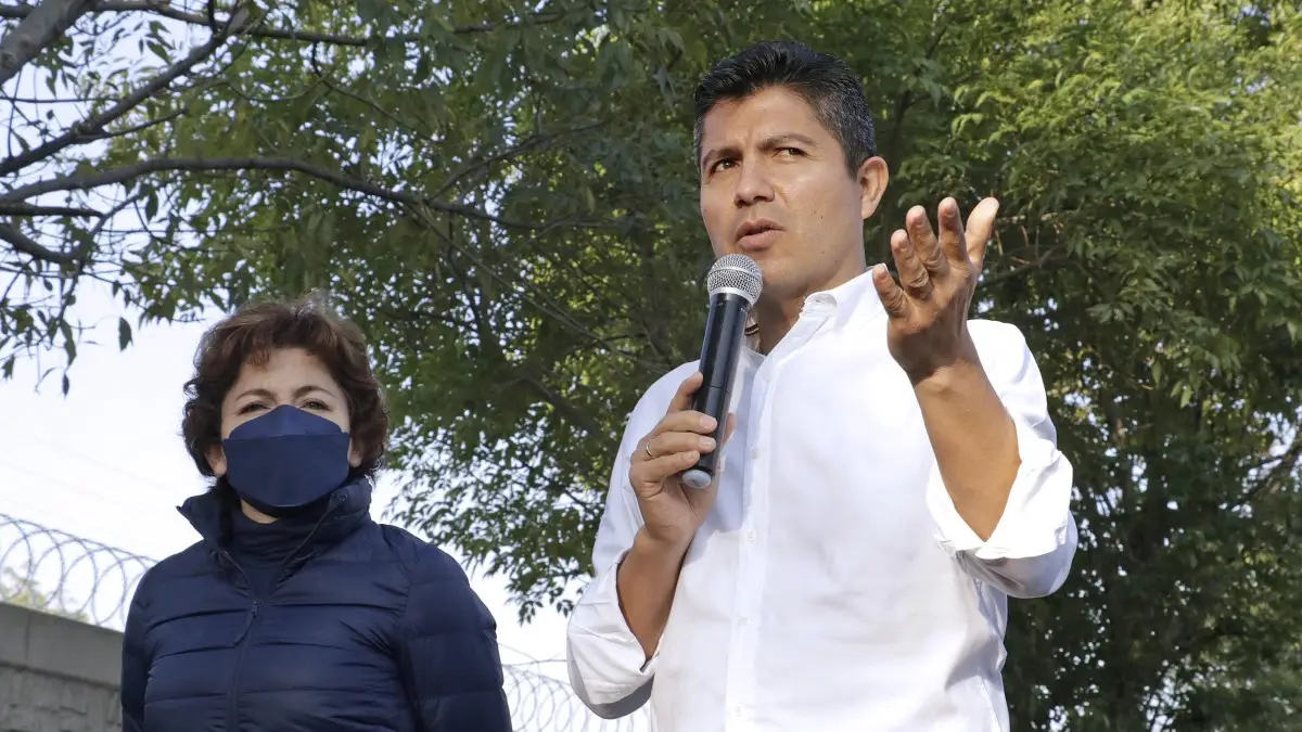 Eduardo Rivera, alcalde de Puebla.