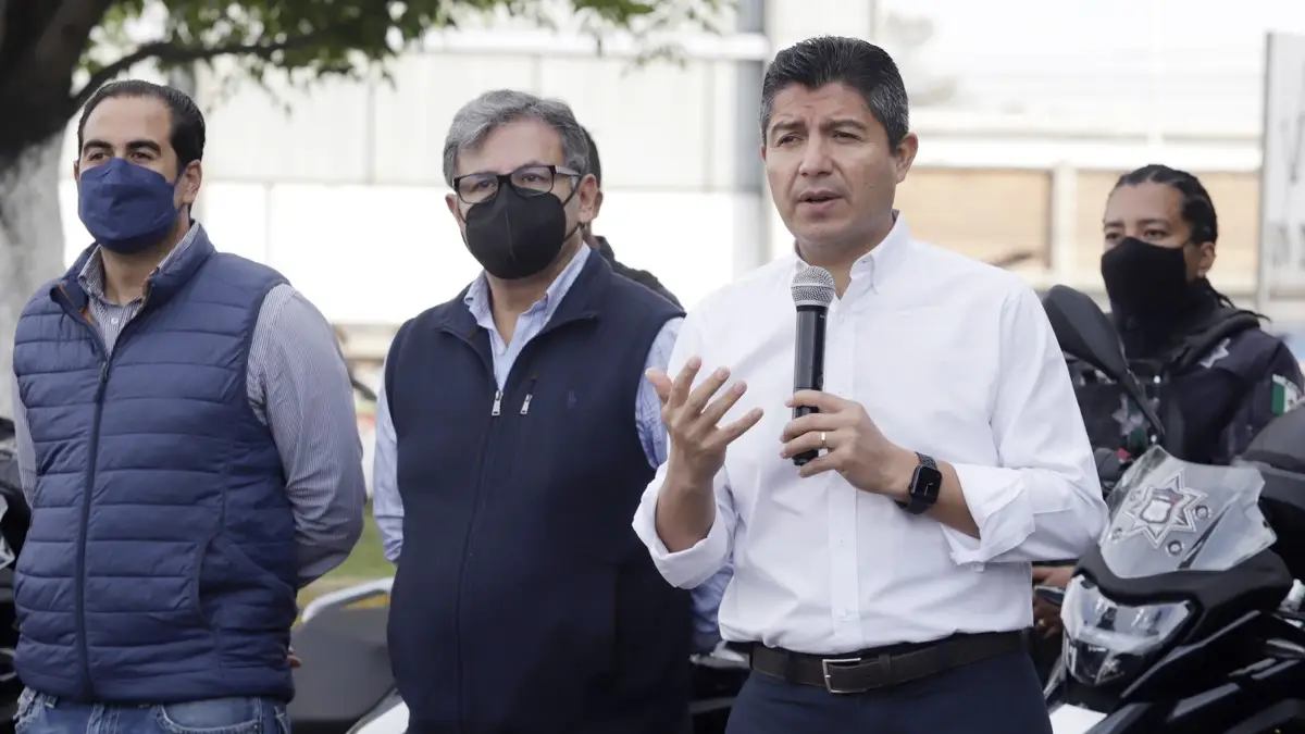 Eduardo Rivera, alcalde de Puebla.