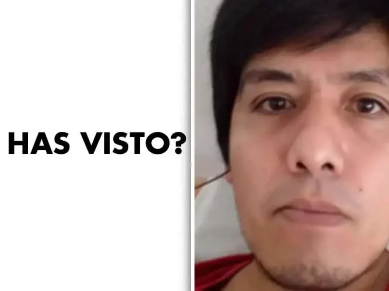 Fernando Herrera Martínez de 40 años, está desaparecido.