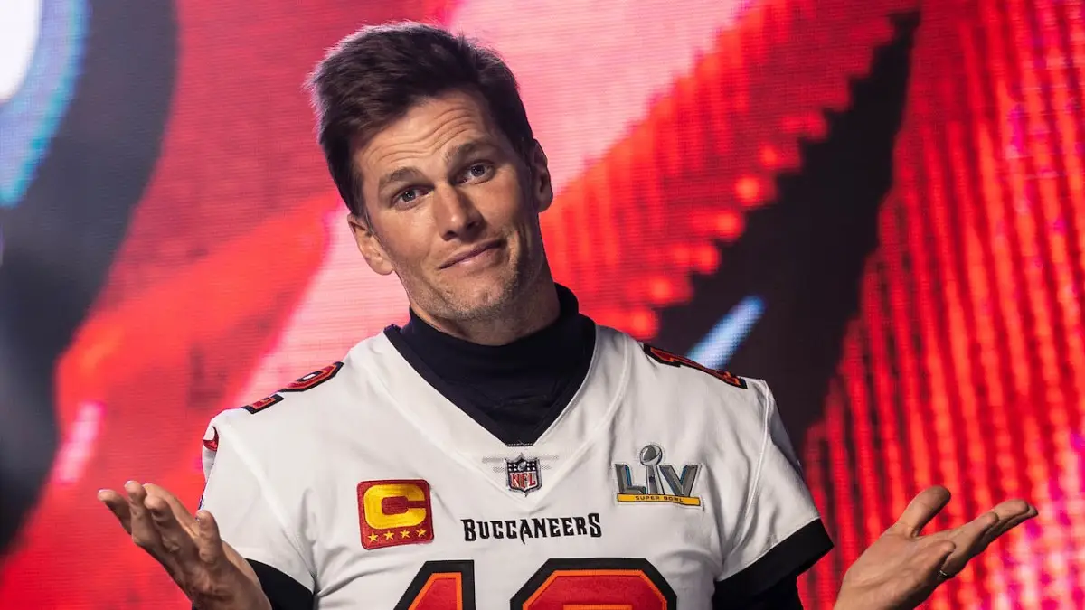 Tom Brady, jugador de futbol americano.