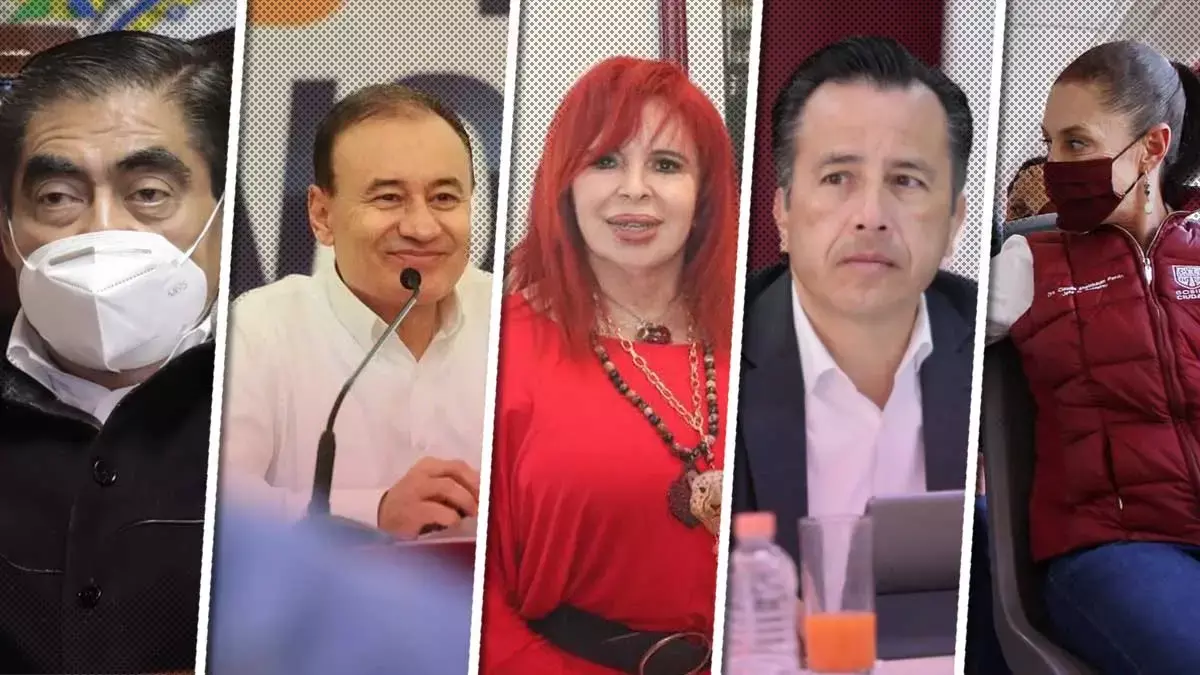 Gobernadores de Morena.