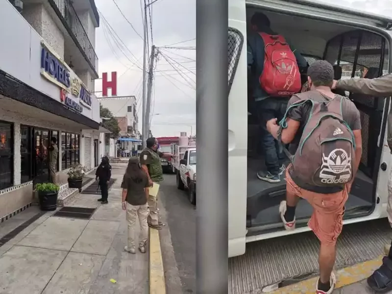 Migrantes en Huejotzingo y Grajales.