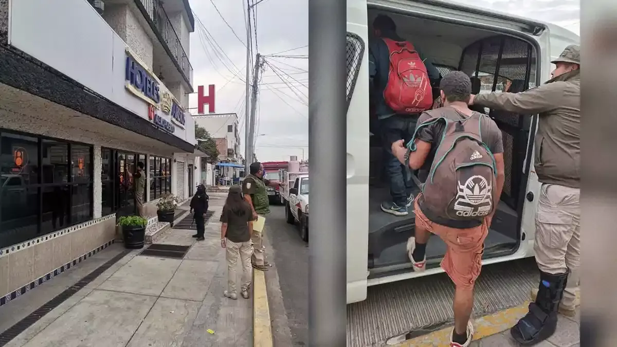 Migrantes en Huejotzingo y Grajales.