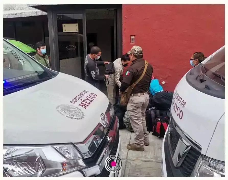 Migrantes en Huejotzingo y Grajales.
