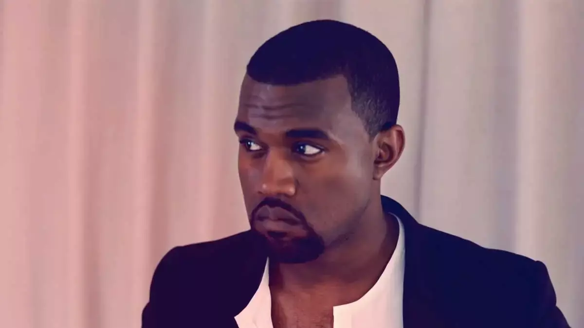 Kanye West, rapero estadounidense.