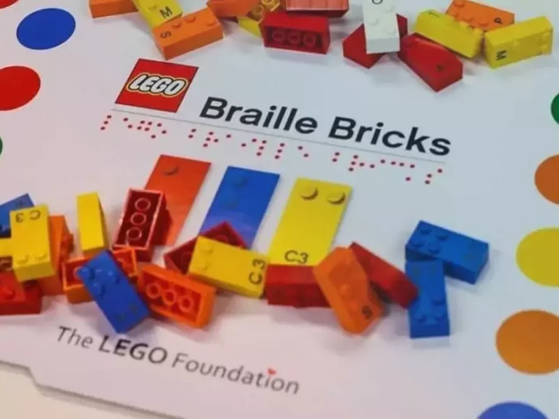 Braille Bricks de LEGO.