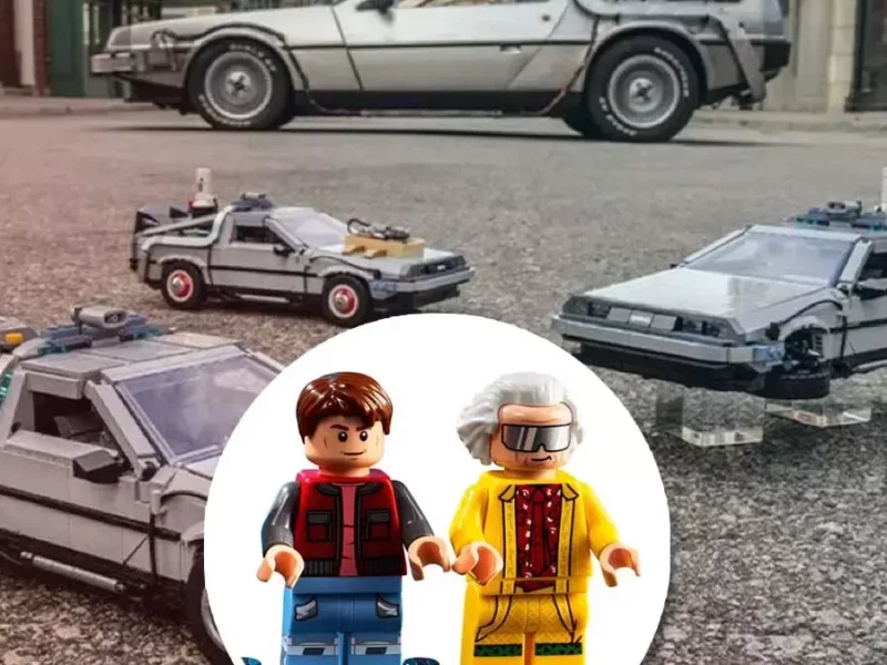 LEGO recrea al DeLorean.