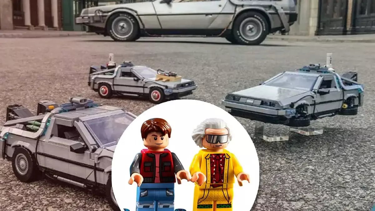 LEGO recrea al DeLorean.