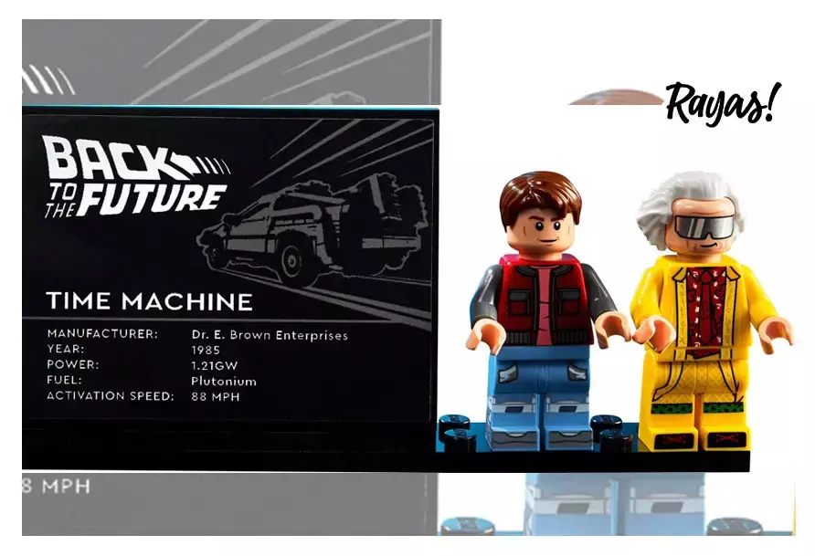 LEGO recrea al DeLorean.