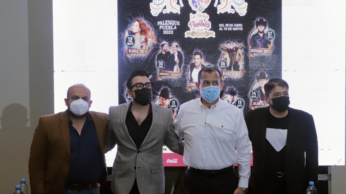 Presentan cartel de la feria de Puebla