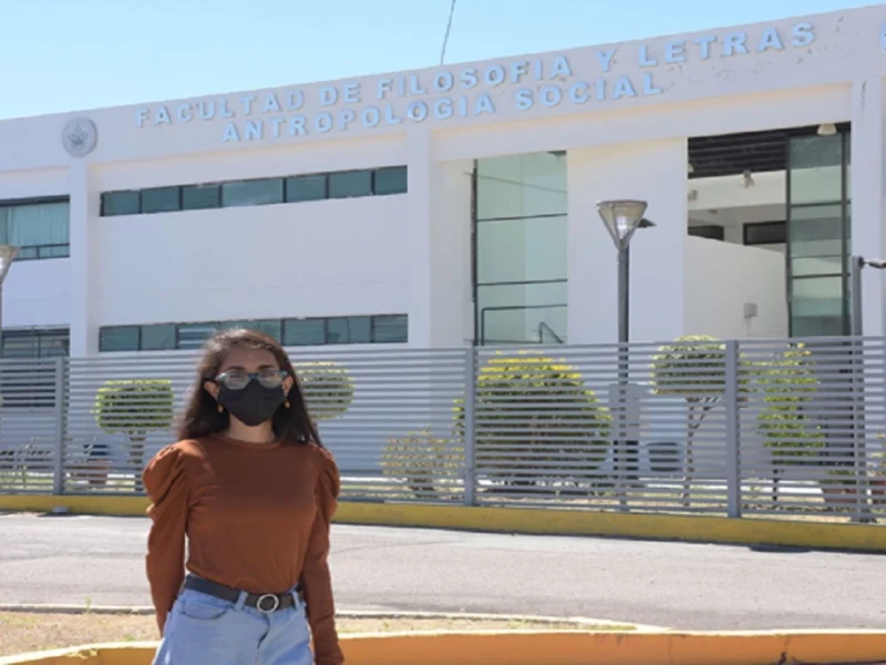 María Fernanda García estudiante de Antropología Social.