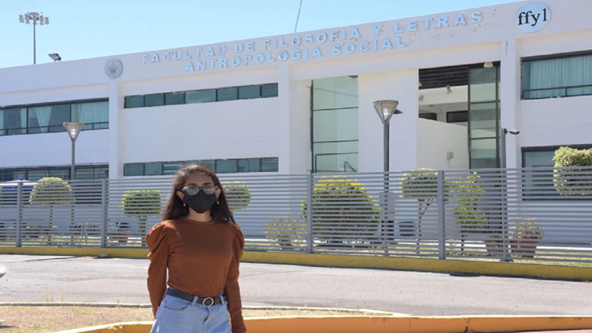 María Fernanda García estudiante de Antropología Social.