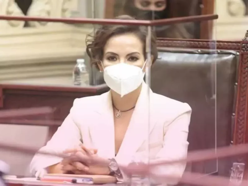 Mónica Silva Ruíz, diputada local del PT.