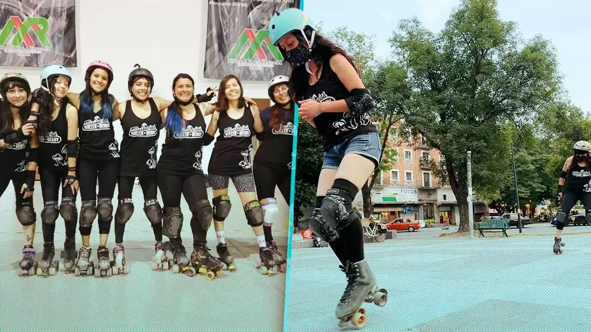 Muskarias, el equipo de Roler Derby poblano