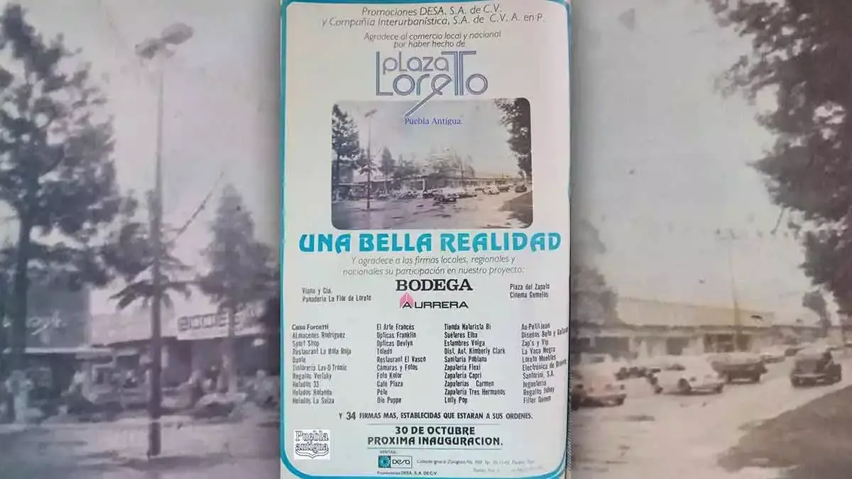 Plaza Loreto de Puebla.