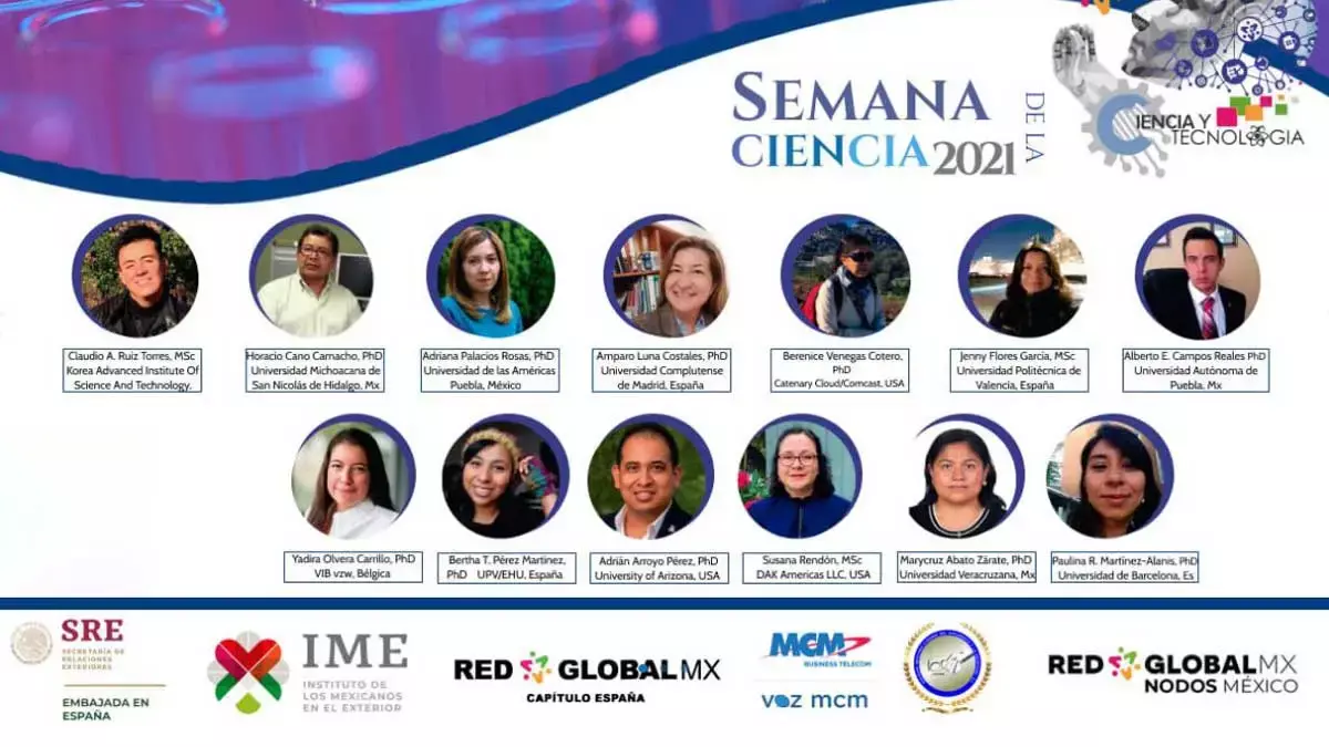 Académica de la UDLAP participa en la Semana de la Ciencia 2021.