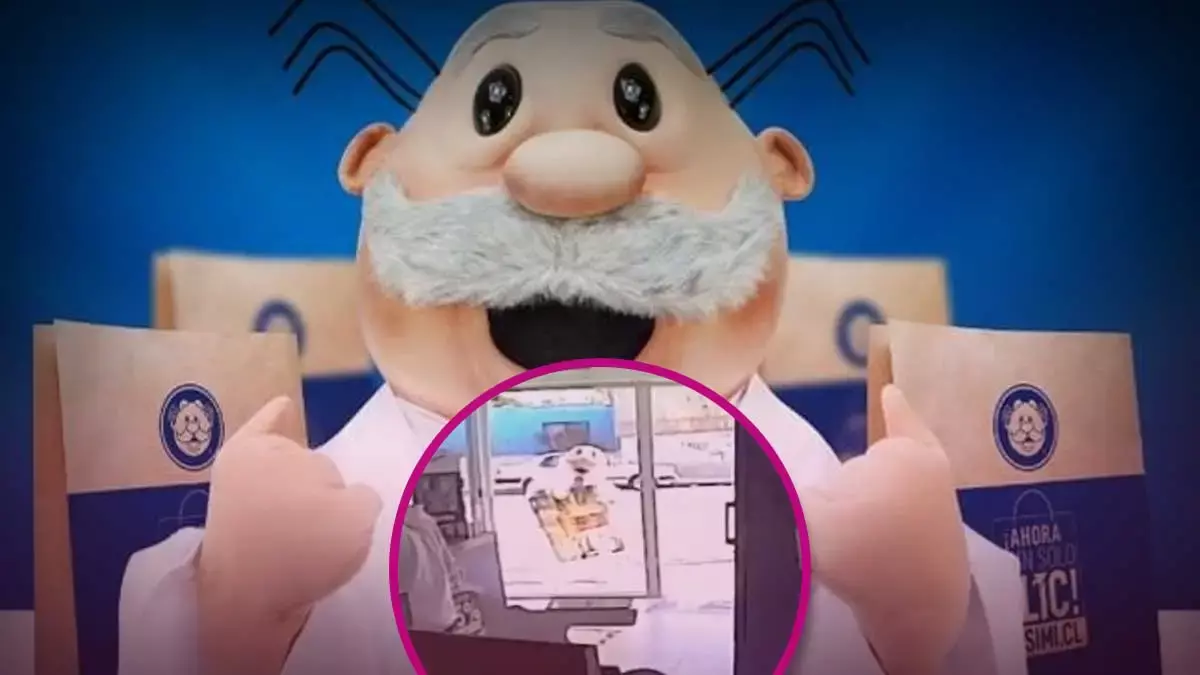 Botarga del Dr. Simi escapa de asalto a una farmacia Similares y se hace viral.