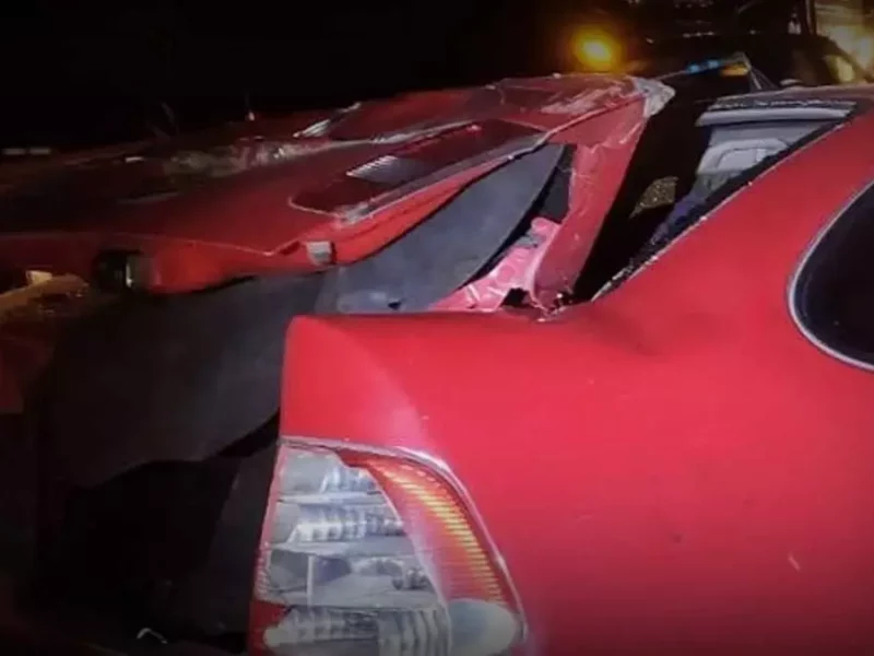 Colisión frontal en la Cuacnopalan-Oaxaca