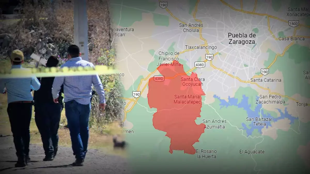 Dos hombres fueron asesinados en Ocoyucan