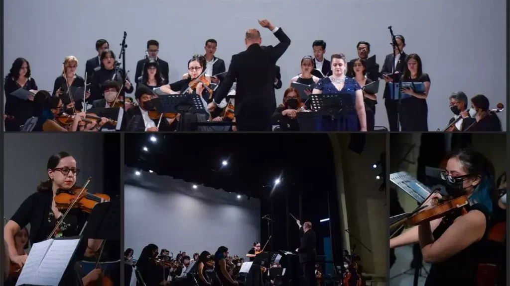 El coro de cámara y la Orquesta de la UDLAP estrenan dos canciones.