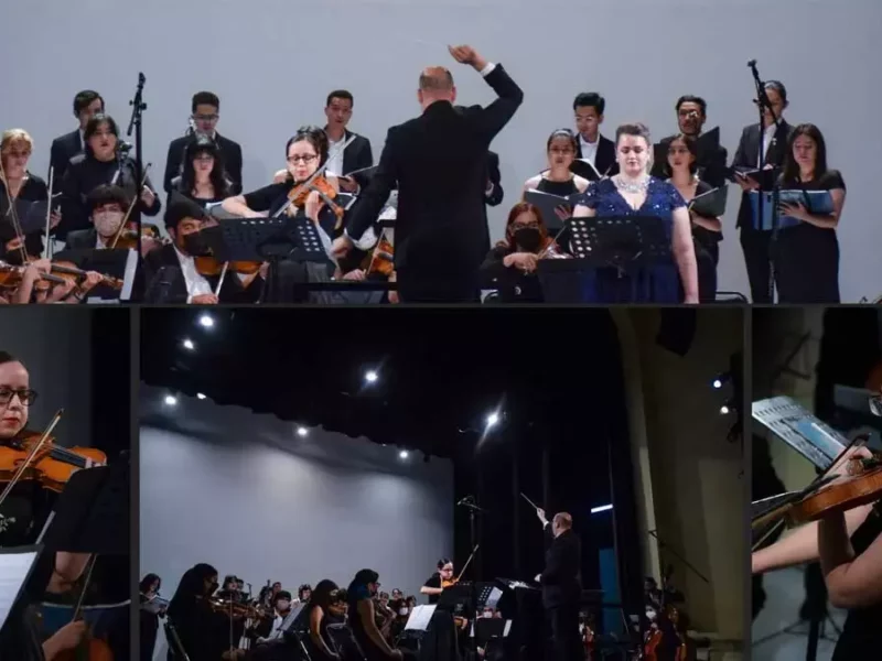 El coro de cámara y la Orquesta de la UDLAP estrenan dos canciones.
