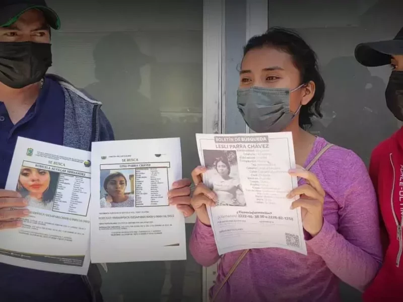 Familiares de la desaparecida Lesli piden acelerar investigaciones.