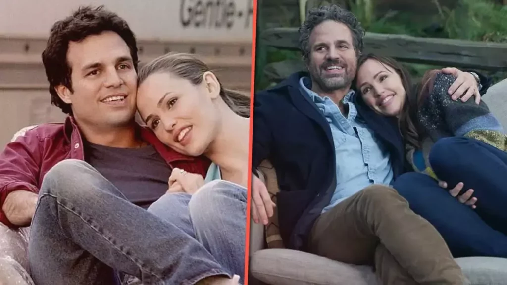 Jennifer Garner y Mark Ruffalo recrean escena de “Si tuviera 30”