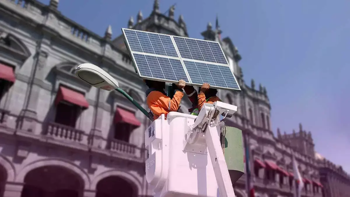 Esta es la licitación para alumbrado público y semaforización de Puebla Capital