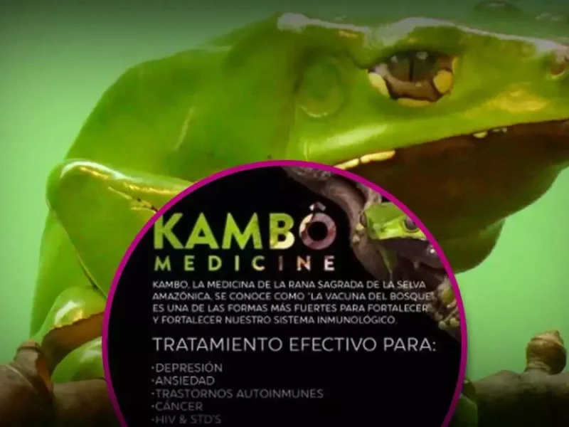 Mujer murió por ritual Kambó.