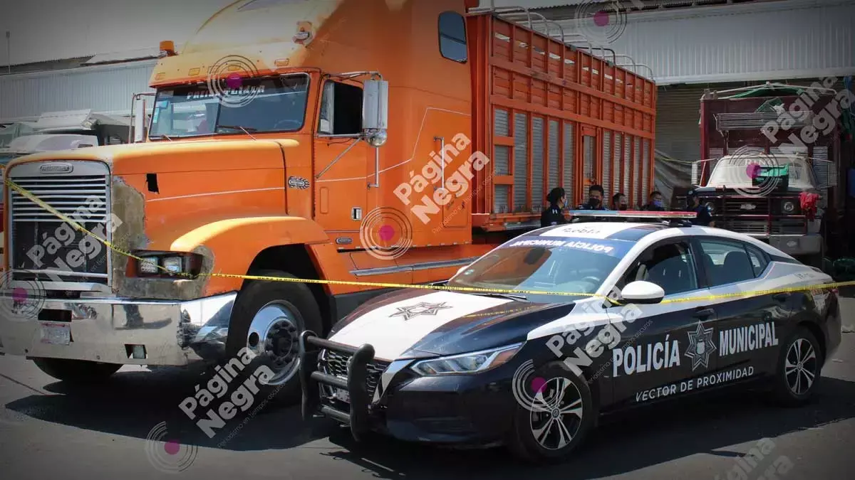 Un hombre se quedó dormido debajo de un camión y lo atropellaron.